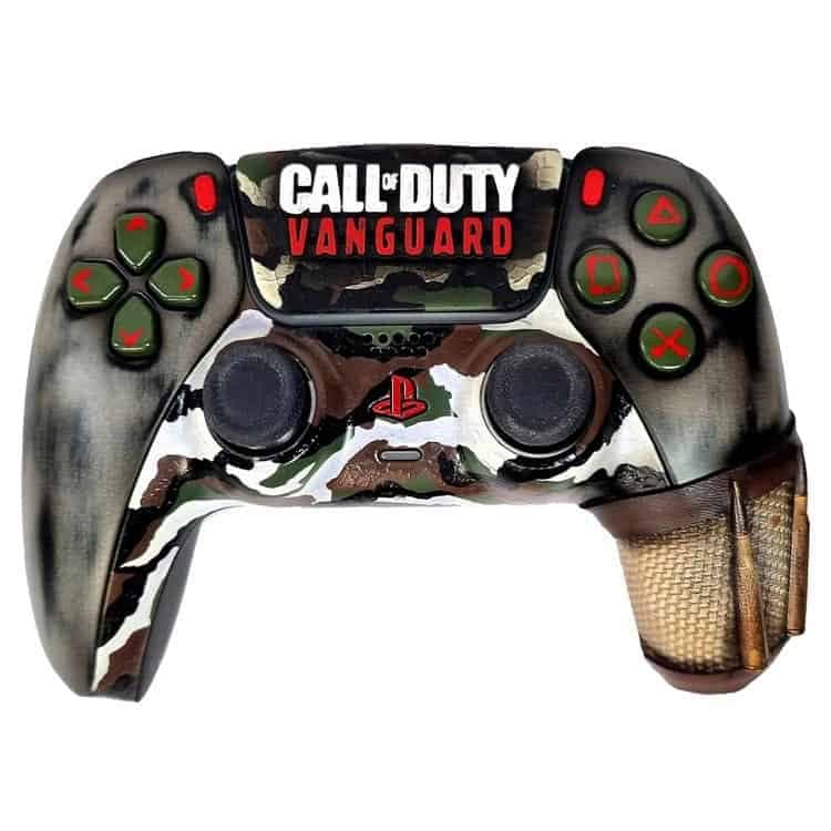 کنترلر سفارشی DualSense – طرح بازی Call of Duty Vanguard