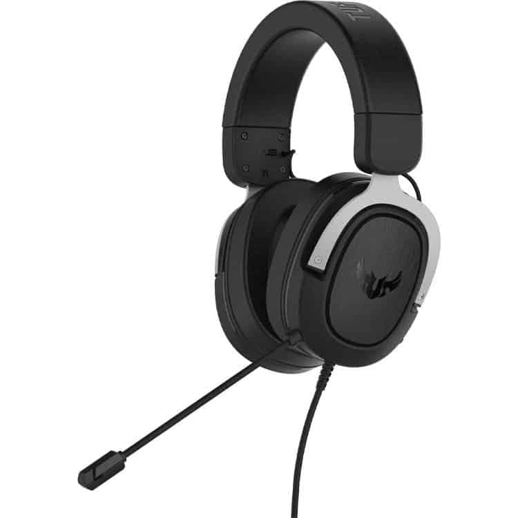 هدست با سیم ASUS TUF H3 – نقره‌ای