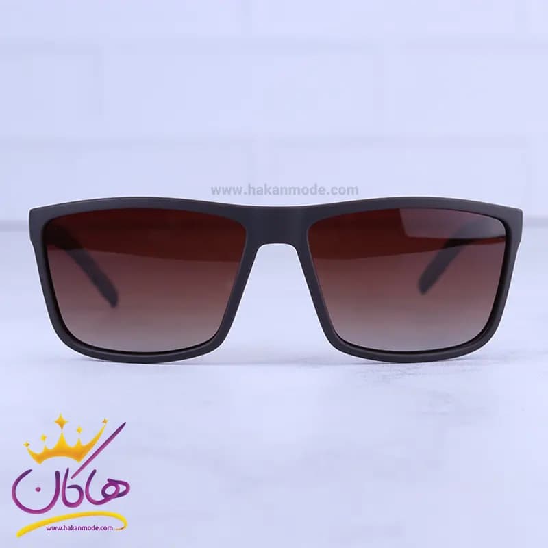 عینک آفتابی مردانه پورشه قهوه ای p 8658/1