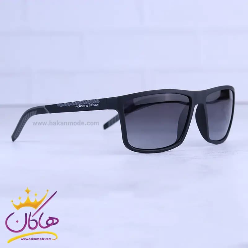 عینک آفتابی مردانه پورشه فریم مشکی p 8658/2 — تصویر ۳