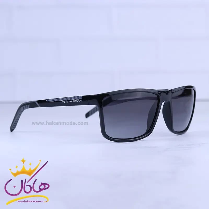 عینک آفتابی مردانه پورشه مشکی p8658/3 — تصویر ۴