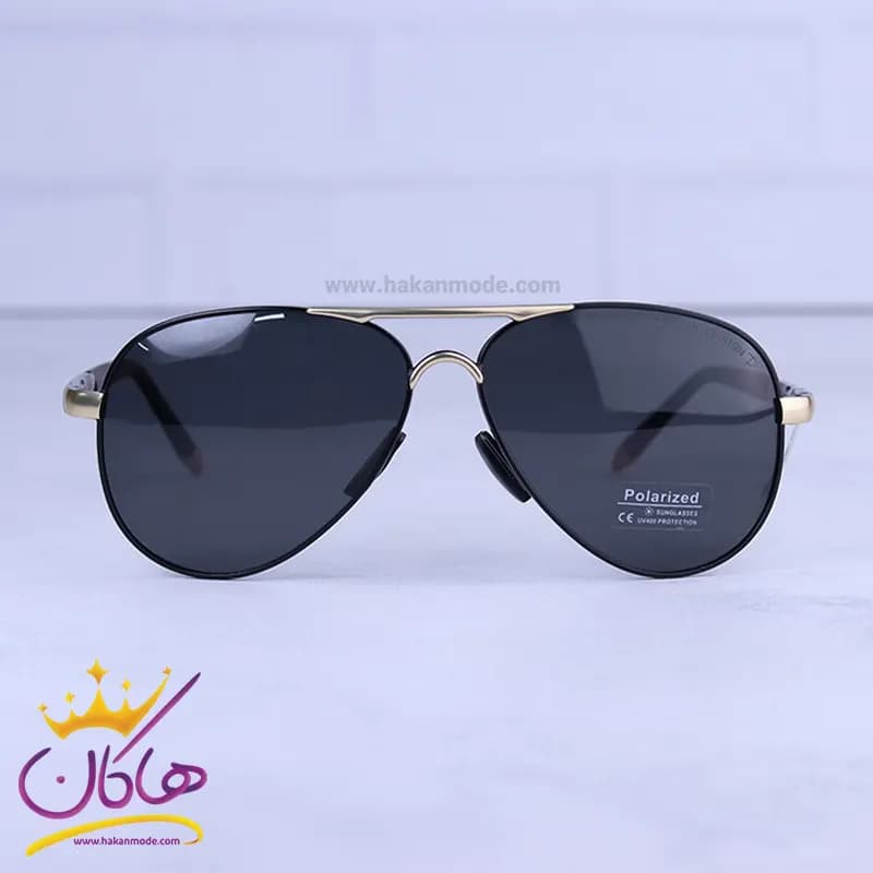 عینک آفتابی مردانه فلزی پورشه مشکی P 8702/3
