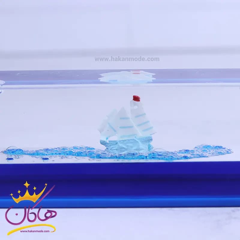 کشتی شناور دکوراتیو آبی 5051/3 — تصویر ۲