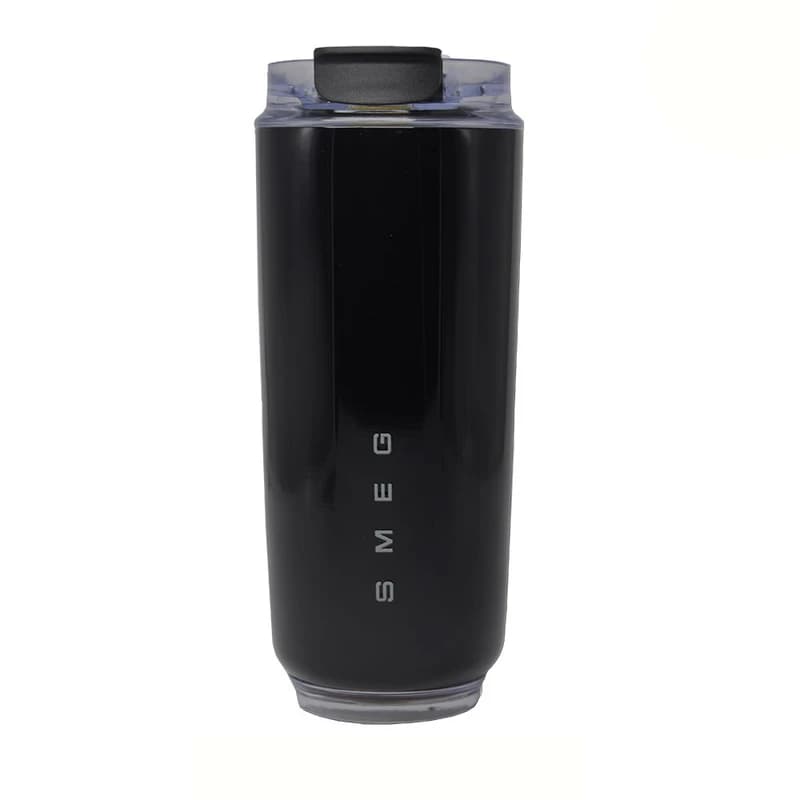 تراول ماگ اسمگ مشکی مدل Sl-648 لوگو برجسته گنجایش 0.48 لیتر