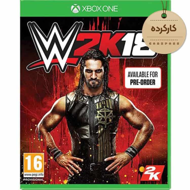 دیسک بازی WWE 2K18 کارکرده – مخصوص Xbox One