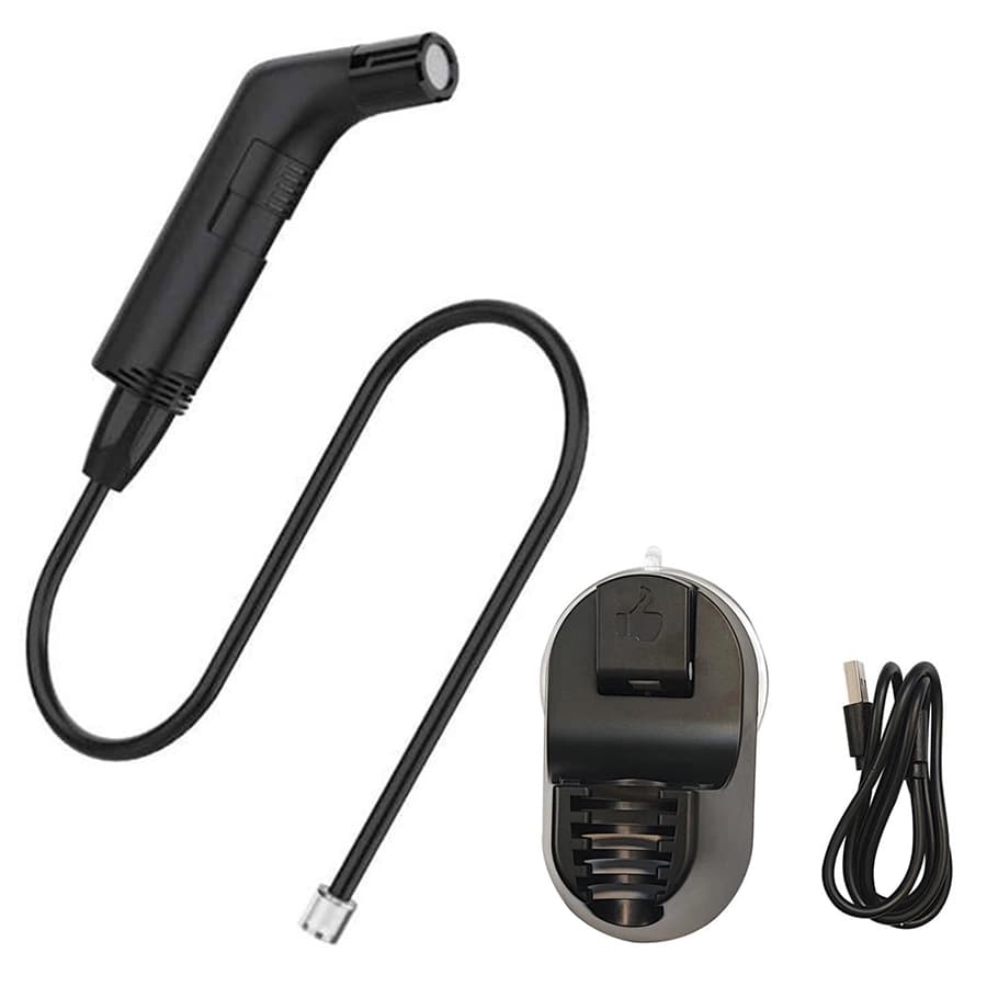 خودشور مسافرتی گرین لاین مدل Green Lion Compact Bidet Sprayer 800mAh — تصویر ۴