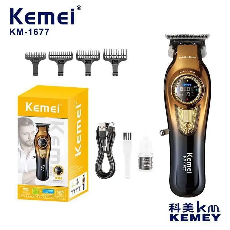 ماشین اصلاح خط زن کیمی Kemei KM-1677 — تصویر ۴