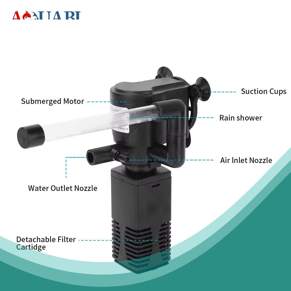 فیلتر داخلی آکواریوم RS-612 آر اس الکتریکال — تصویر ۳