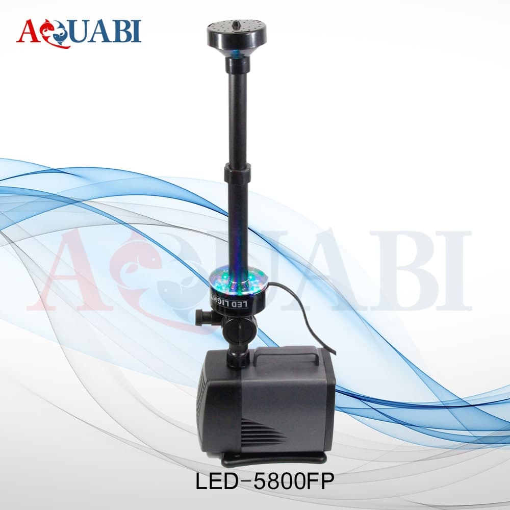 پمپ آبنما با نازل فواره سوبو LED-5800FP — تصویر ۲