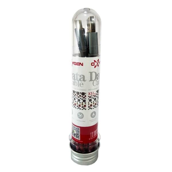 کابل شارژ Lightning اکسیژن 1 متر کپسولی
