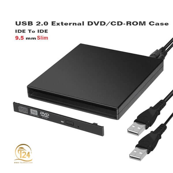 باکس Dvd رایتر لپ تاپ 9.5mm — تصویر ۲