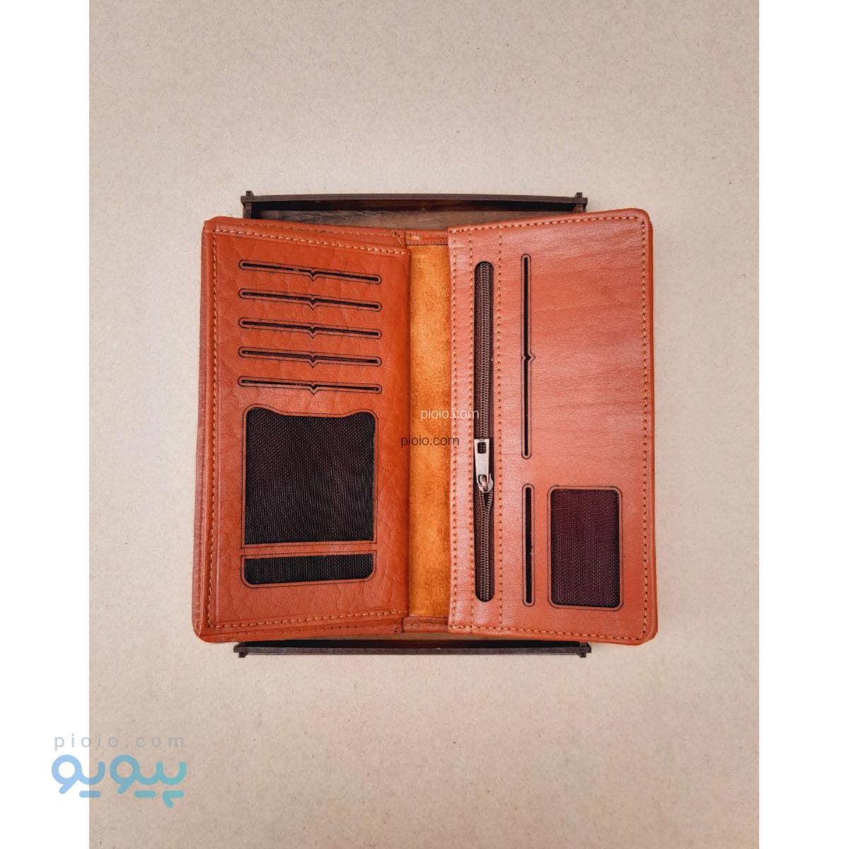 ست 2 تکه چرم طبیعی mont کد 46029 — تصویر ۶
