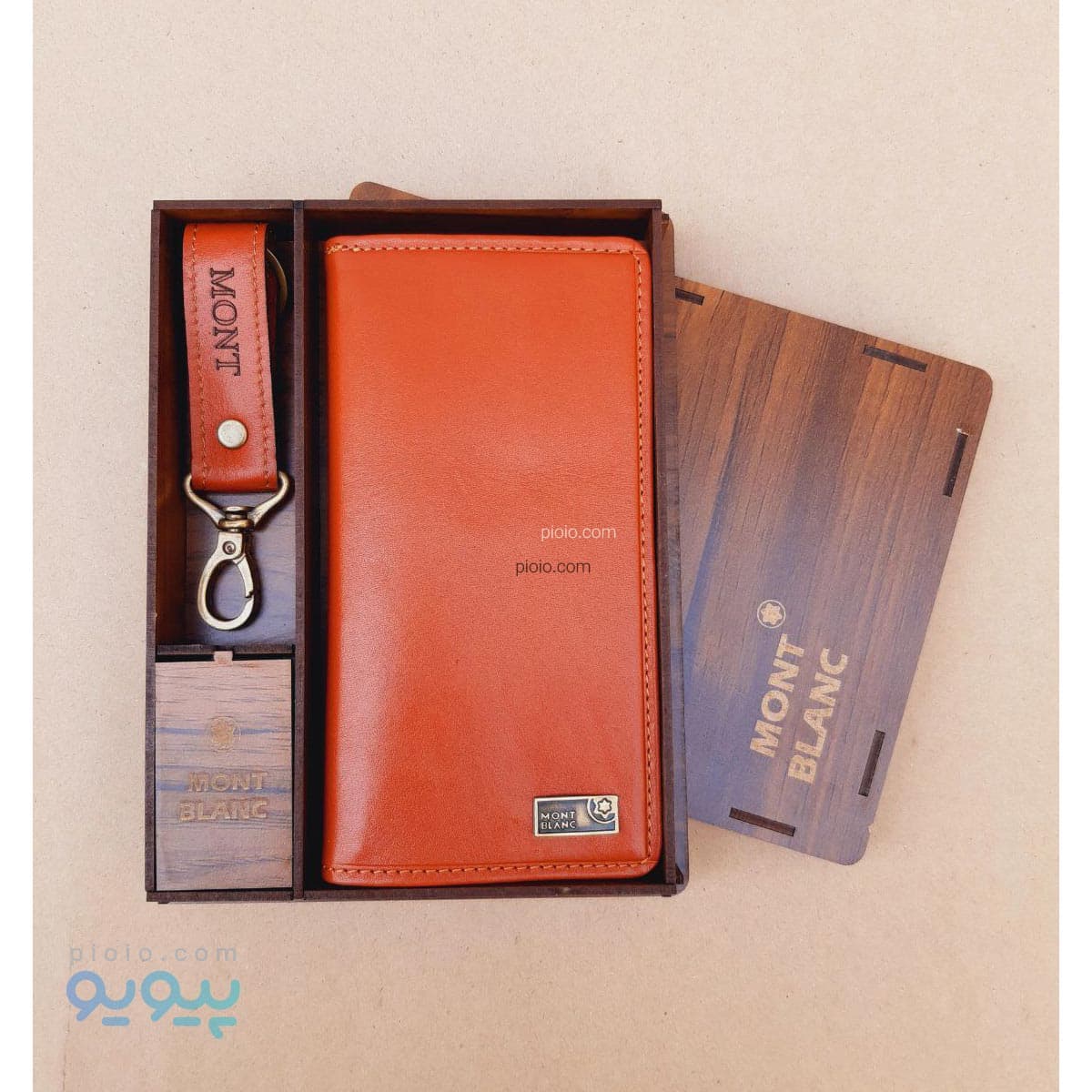 ست 2 تکه چرم طبیعی mont کد 46029