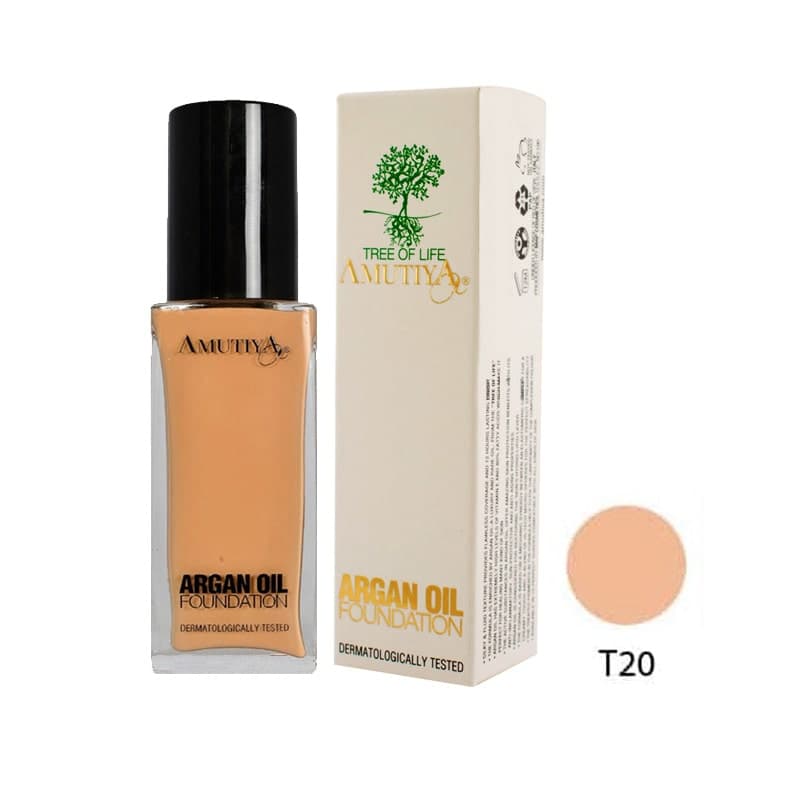 کرم پودر آموتیا آرگان Amutiya Fondantion Cream T20