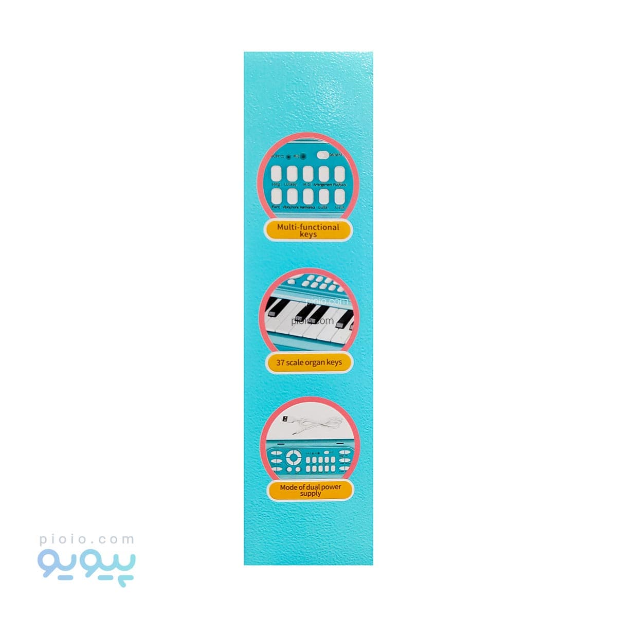 کیبورد اسباب بازی آیتم 02-668 تک و عمده — تصویر ۳