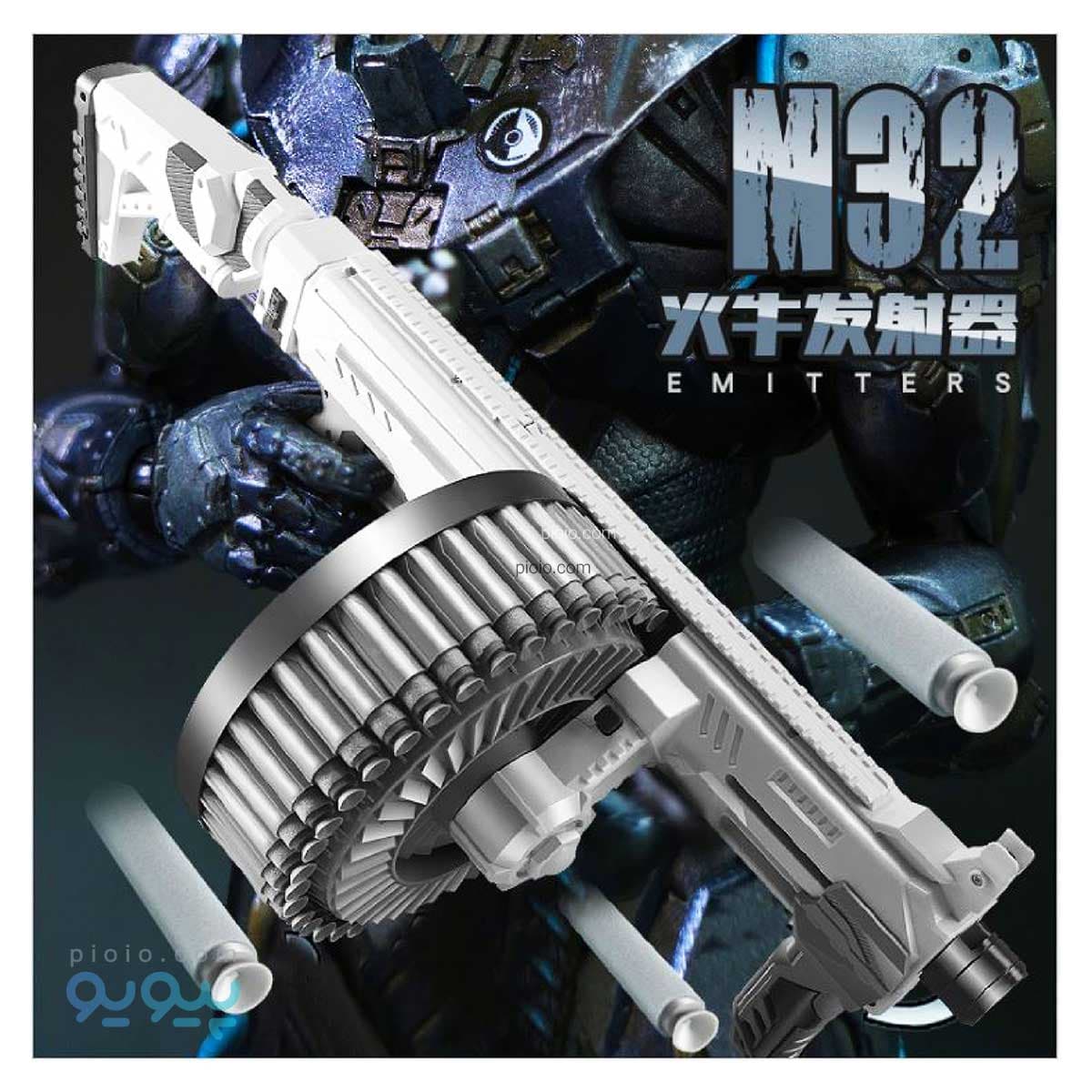 اسباب بازی تفنگ blaster shots آیتم SB570 — تصویر ۷