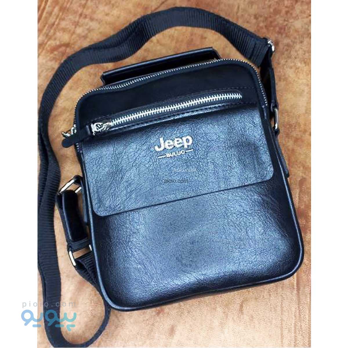 کیف دوشی چرم خارجی جلو جیب Jeep آیتم 1707 عمده و کارتنی — تصویر ۴