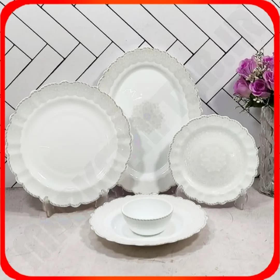 سرویس 25 پارچه کنگره هیدیکا خاکستری آرکوپال آیروپال