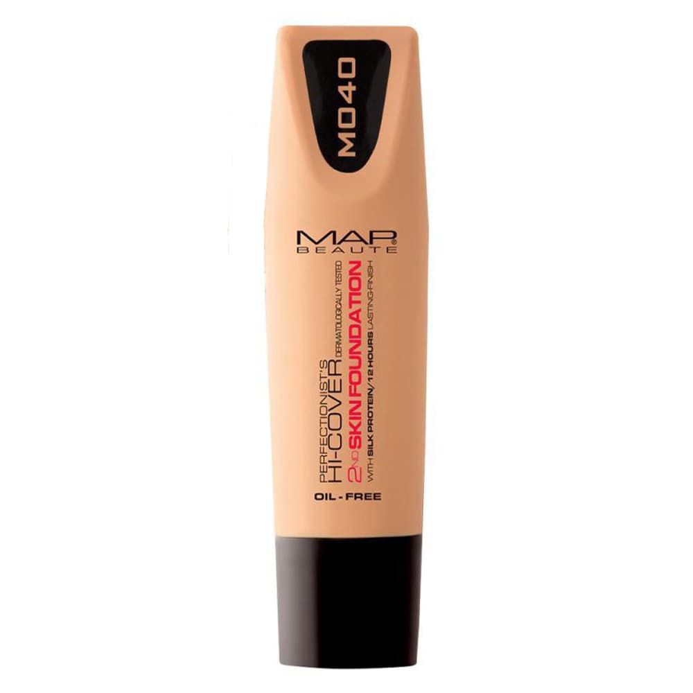 کرم پودر فاقد چربی مپ بوته Map Beaute Cream Foundation Oil Free M040 — تصویر ۲