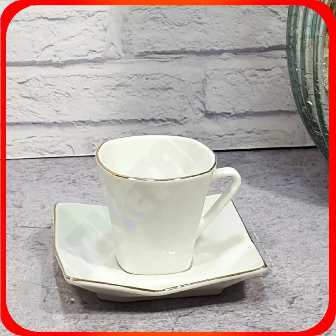 سرویس ۱۲ پارچه چای خوری برلیان لیمون چینی آراد — تصویر ۲