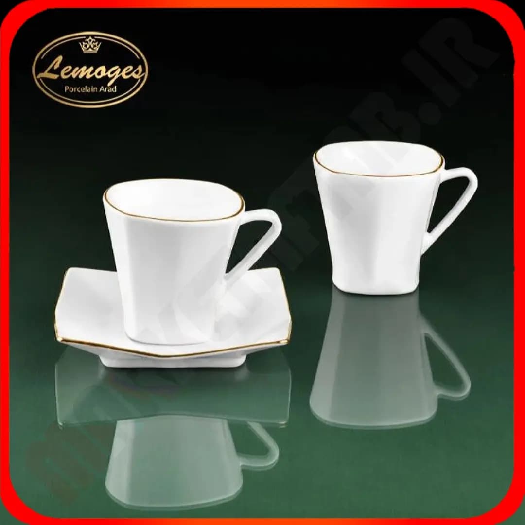سرویس ۱۲ پارچه چای خوری برلیان لیمون چینی آراد