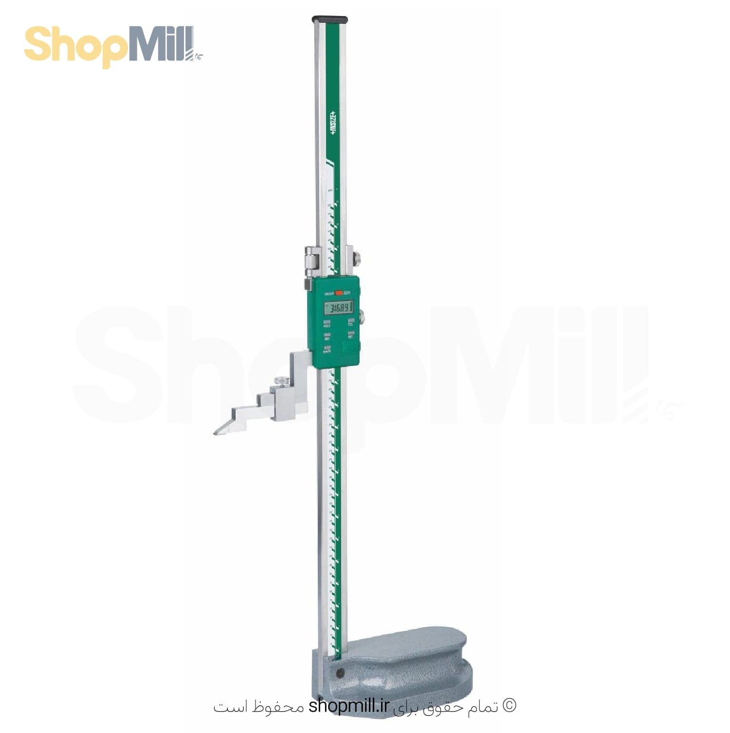 کولیس دیجیتال 30 سانتی پایه دار اینسایز (Insize) مدل 300-1150