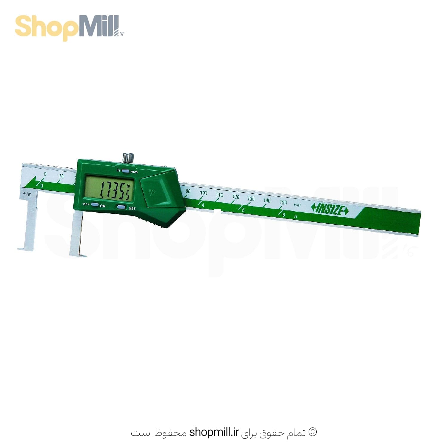 کولیس دیجیتال اینسایز (Insize) 15 سانتی متر شیارسنج مدل 150-1120