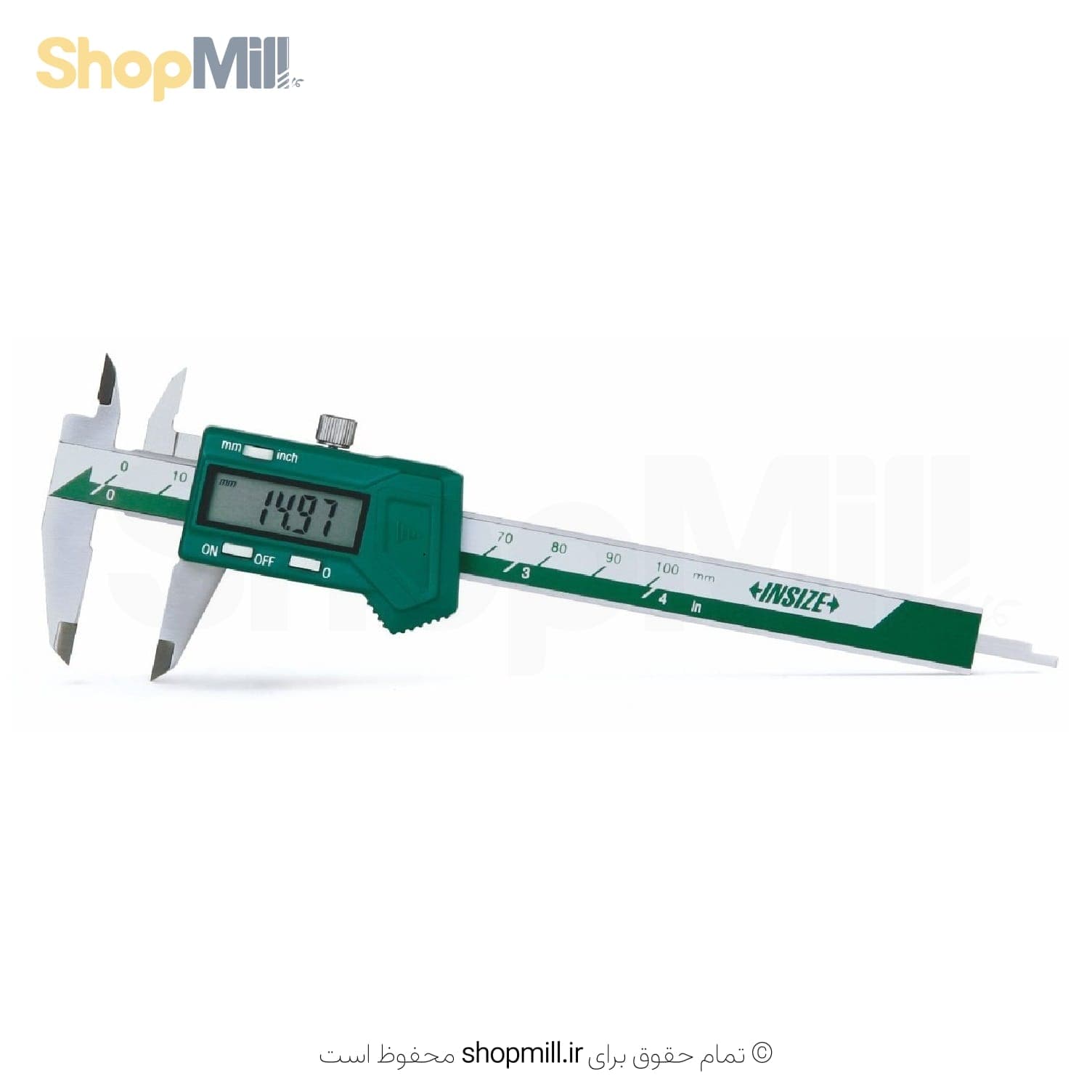 کولیس دیجیتال 10 سانتی متری اینسایز (Insize) مدل 100-1111