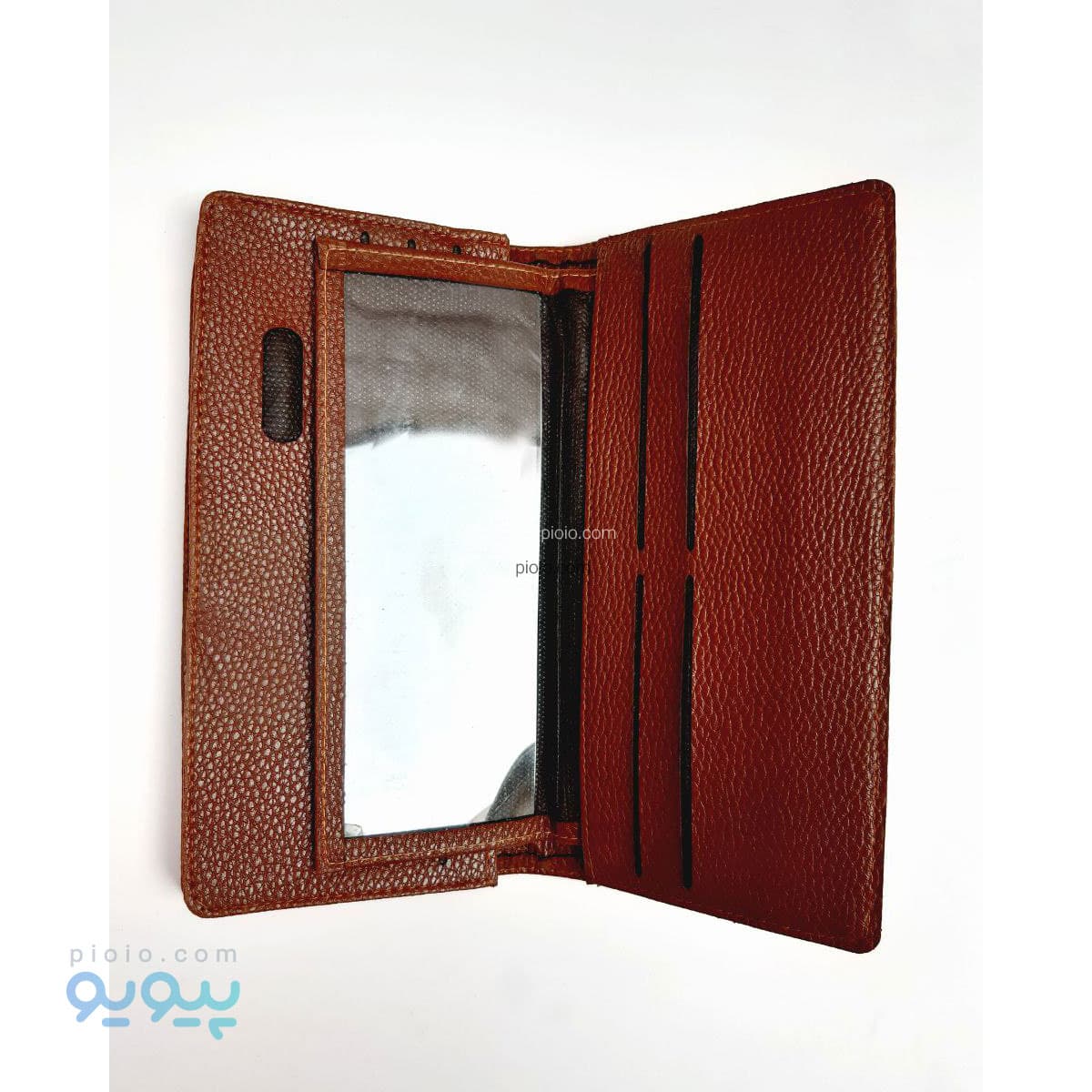 کیف پول چرم مصنوعی بلند کتی جاموبایلی شرانگ پرمیس تک و عمده — تصویر ۲