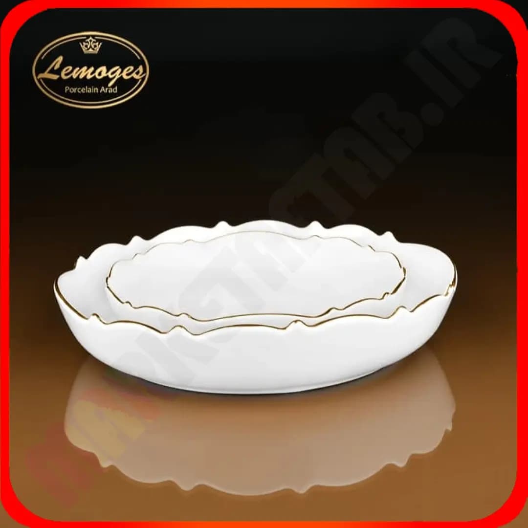 تابه گرد موج کوچک لیمون چینی آراد