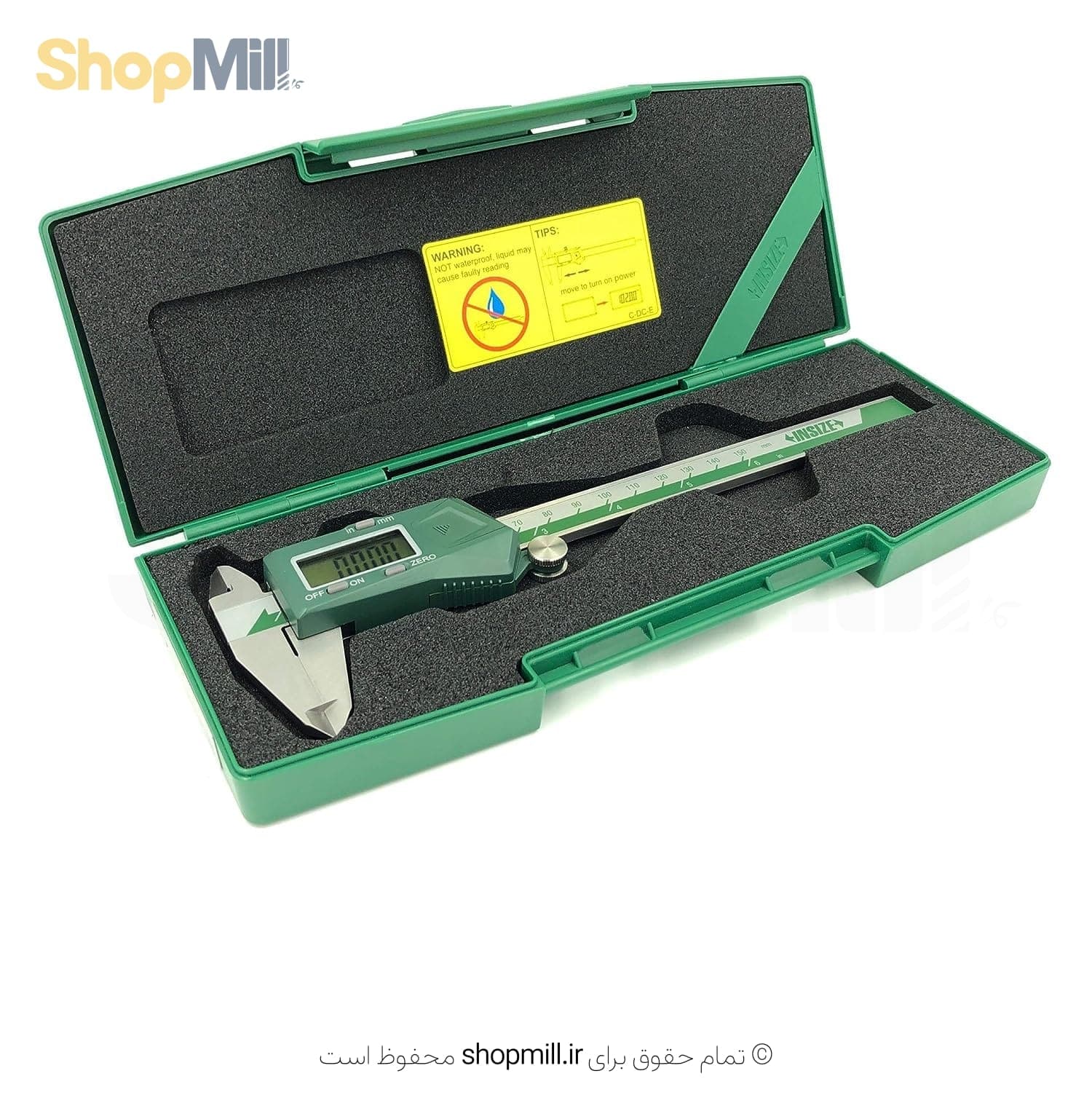 کولیس دیجیتال اینسایز (Insize) 20 سانتی متر مدل 200-1108 — تصویر ۴