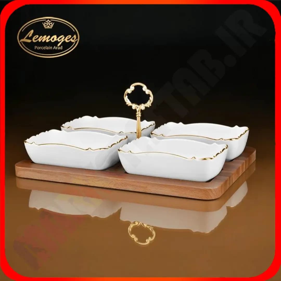 سرویس اردو مستطیل موج چهار خانه