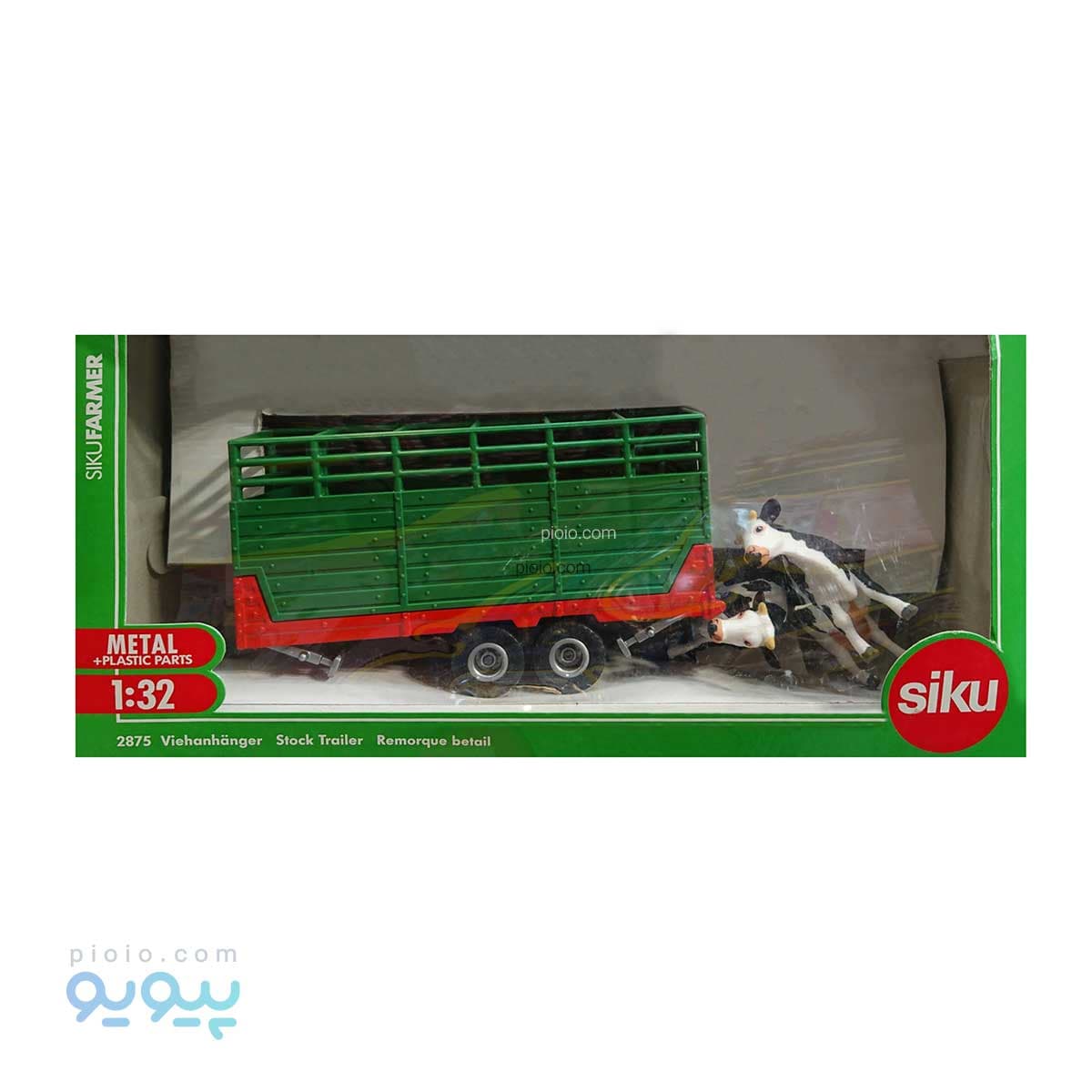 اسباب بازی ماکت تریلر دام برند سیکو آیتم 2875