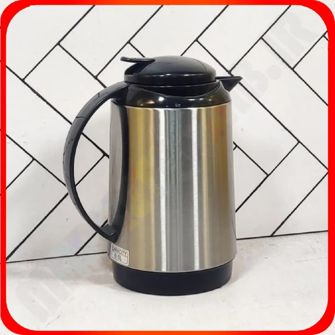 فلاکس نیم لیتری شیشه صورتی S1740 زومبا — تصویر ۴