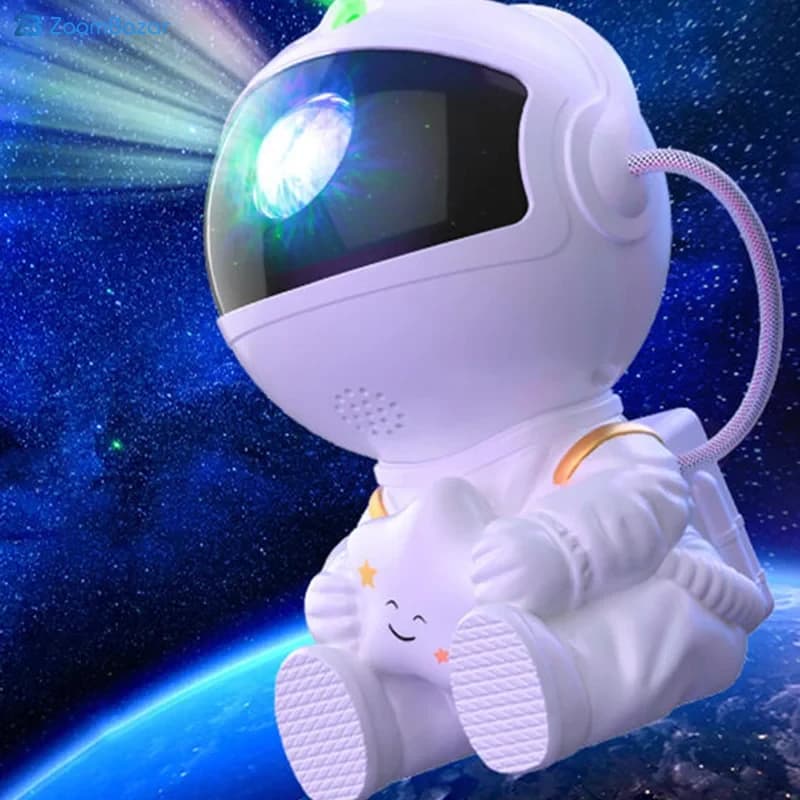 چراغ خواب پروژکتور کهکشانی مدل Astronaut yhy-08 — تصویر ۷