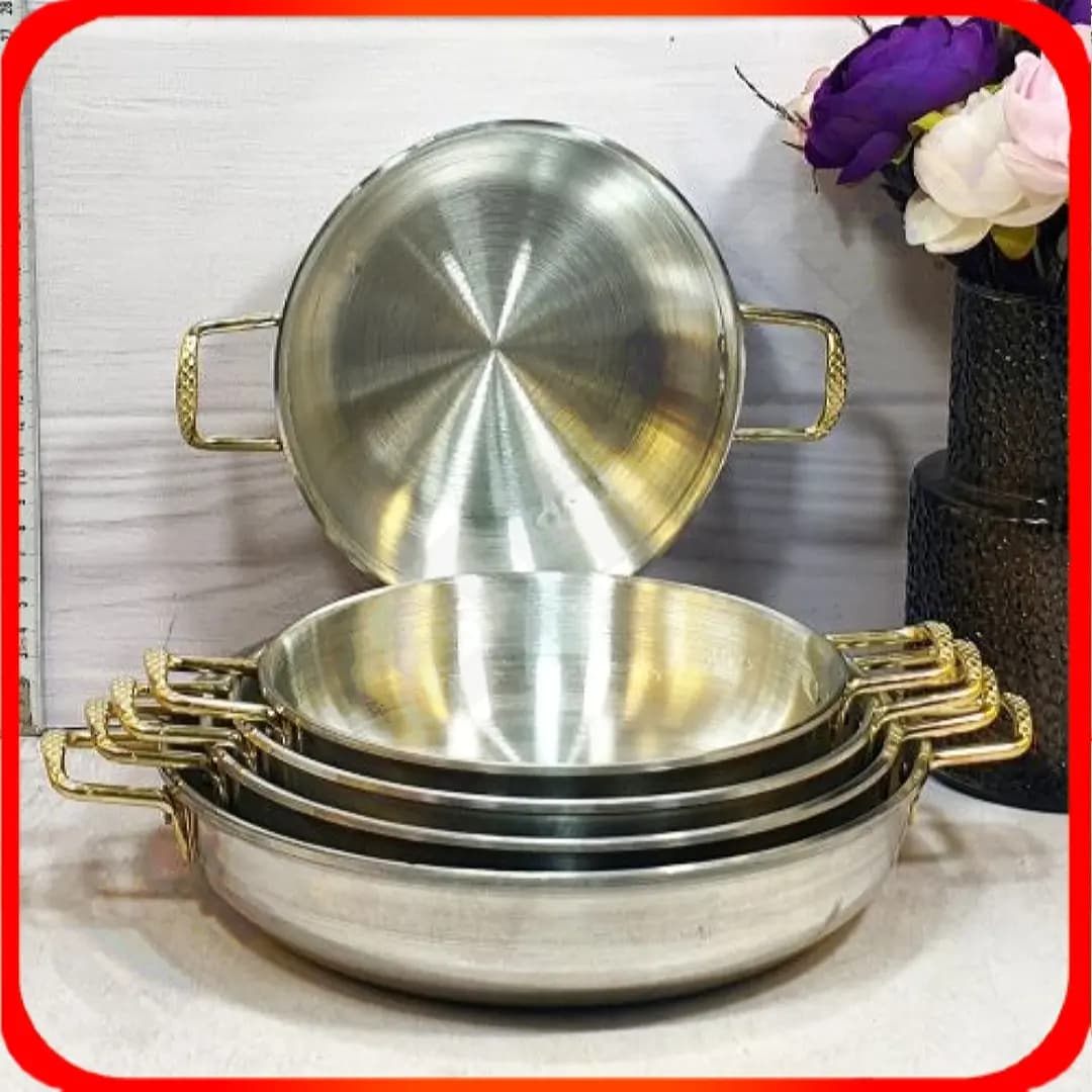 تابه روهی 5 رقم دودسته طلایی پرداختی شهرزاد