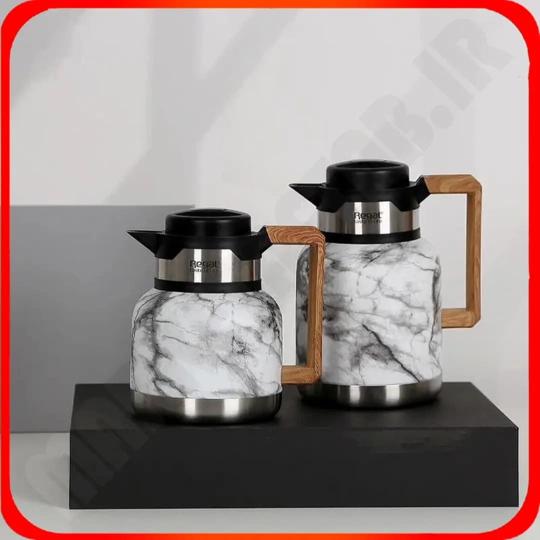 فلاسک رگال مدل ماربل گنجایش 1.5 لیتر