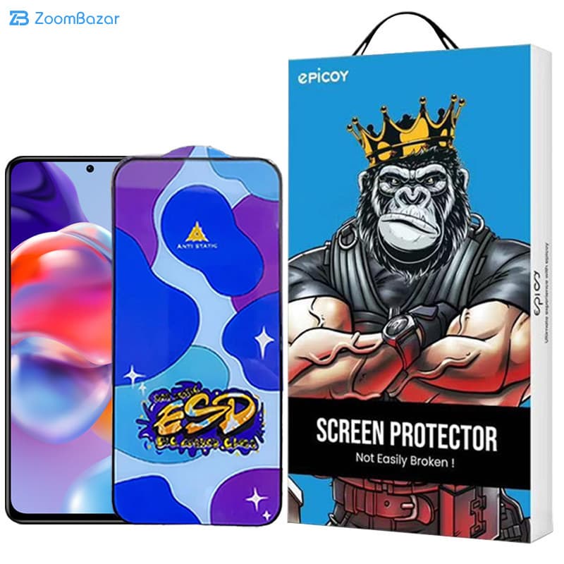 گلس اِپیکوی مدل Star ESD مناسب برای گوشی موبایل شیائومی Redmi Note 11 Pro Plus 5G China/Note 11 Pro Plus 5G India/Note 11 Pro 5G/China/Note 11 Pro 4G/5G /Note 11E Pro — تصویر ۲