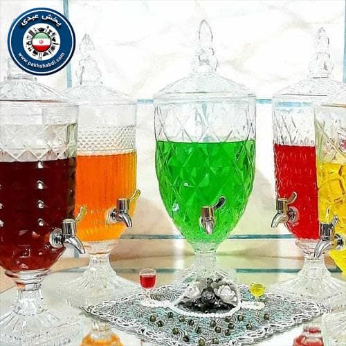 کلمن شیشه ای 5.5 لیتری دیاموند — تصویر ۴