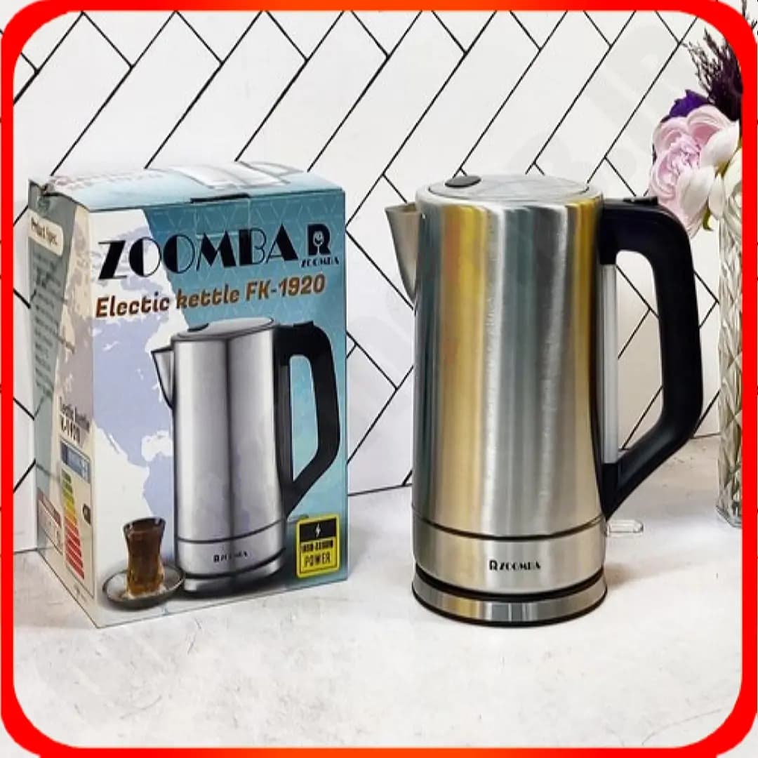 کتری برقی 1.7 لیتری زومبا مدل FK-1920 استیل