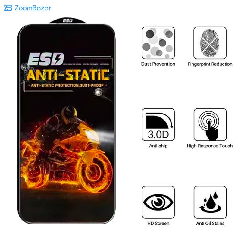 گلس اِپیکوی مدل Fiery ESD مناسب برای گوشی موبایل شیائومی Mi 12T Pro / Mi 12T / Mi 11T Pro / Mi 11T / Mi 10T Lite — تصویر ۶