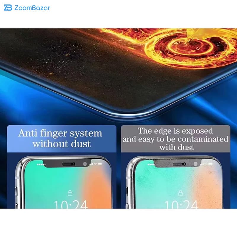 گلس اِپیکوی مدل Fiery ESD مناسب برای گوشی موبایل اپل iPhone 13 Pro Max — تصویر ۸
