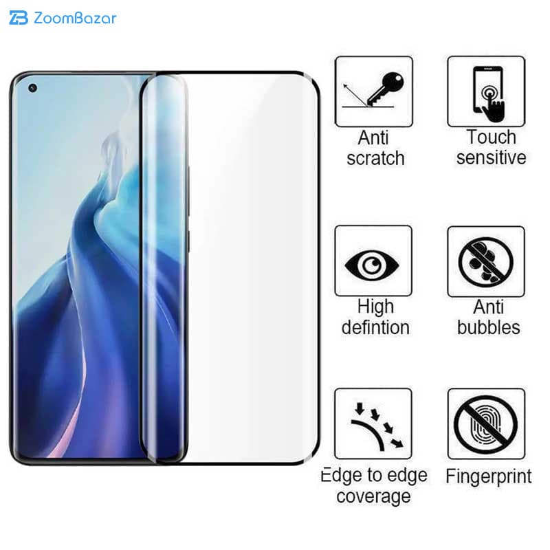 گلس اِپیکوی مدل Anti-Static مناسب برای گوشی موبایل شیائومی Mi 11 Ultra — تصویر ۴
