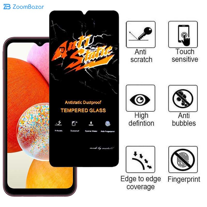 گلس اِپیکوی مدل Antistatic Dustproof مناسب برای گوشی موبایل سامسونگ Galaxy A14 4G / A14 5G — تصویر ۴