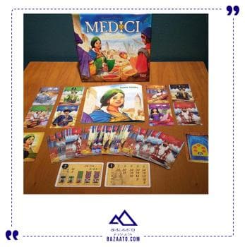 بازی فکری میپل کینگ مدل مدیچی Medici — تصویر ۲