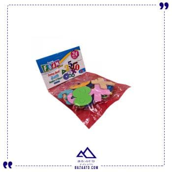 اسباب بازی فومی آموزش اشکال و اعداد انگلیسی