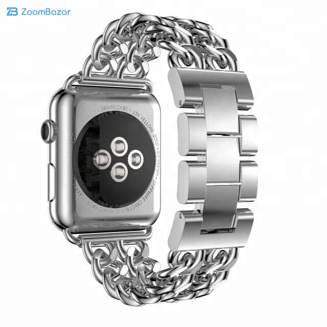 بند اپیکوی مدل Cartier Loop مناسب برای اپل واچ سری 1/2/3/4/5/6/7/8/SE سایز 38/40/41 میلی متری — تصویر ۵