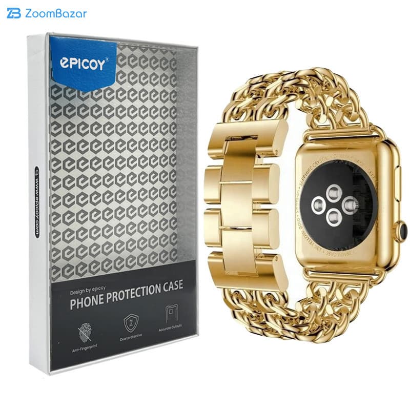 بند اپیکوی مدل Cartier Loop مناسب برای اپل واچ سری 1/2/3/4/5/6/7/8/SE سایز 38/40/41 میلی متری — تصویر ۲
