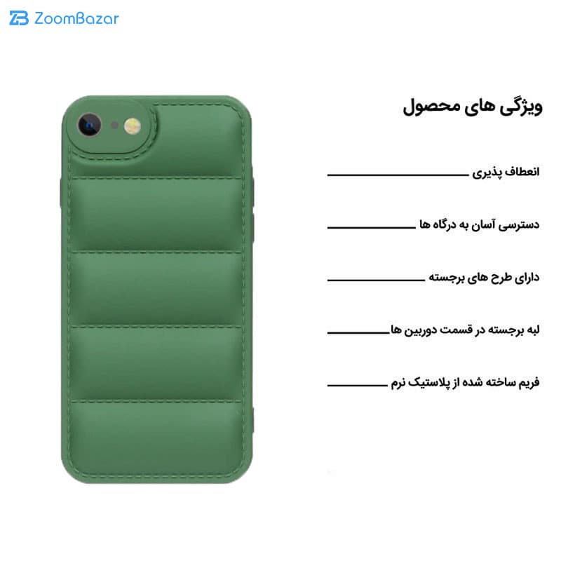 قاب اپیکوی مدل Puffy Puffer مناسب برای گوشی موبایل اپل iPhone 7/ 8/ SE 2022/ SE 2020 — تصویر ۷