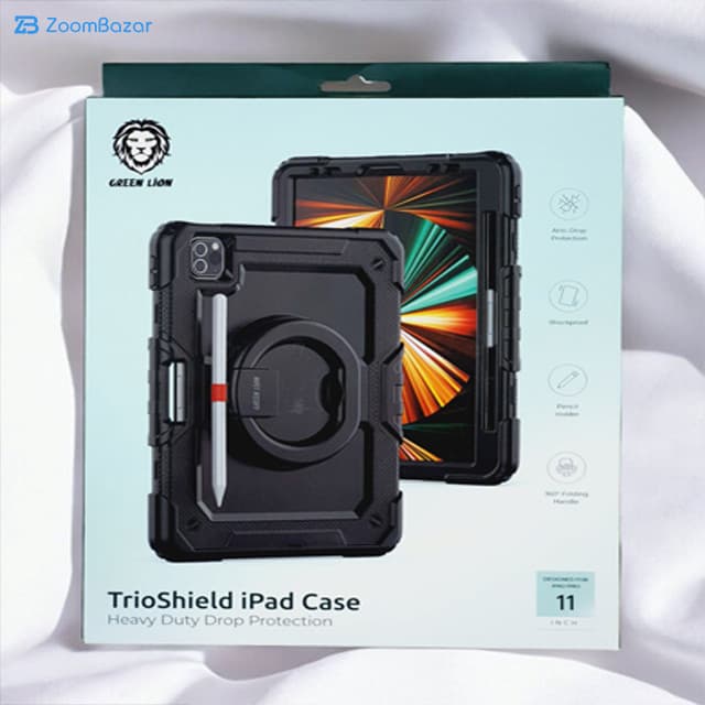 قاب گرین لاین مدل TrioShield مناسب برای تبلت اپل iPad 11 Inch — تصویر ۴